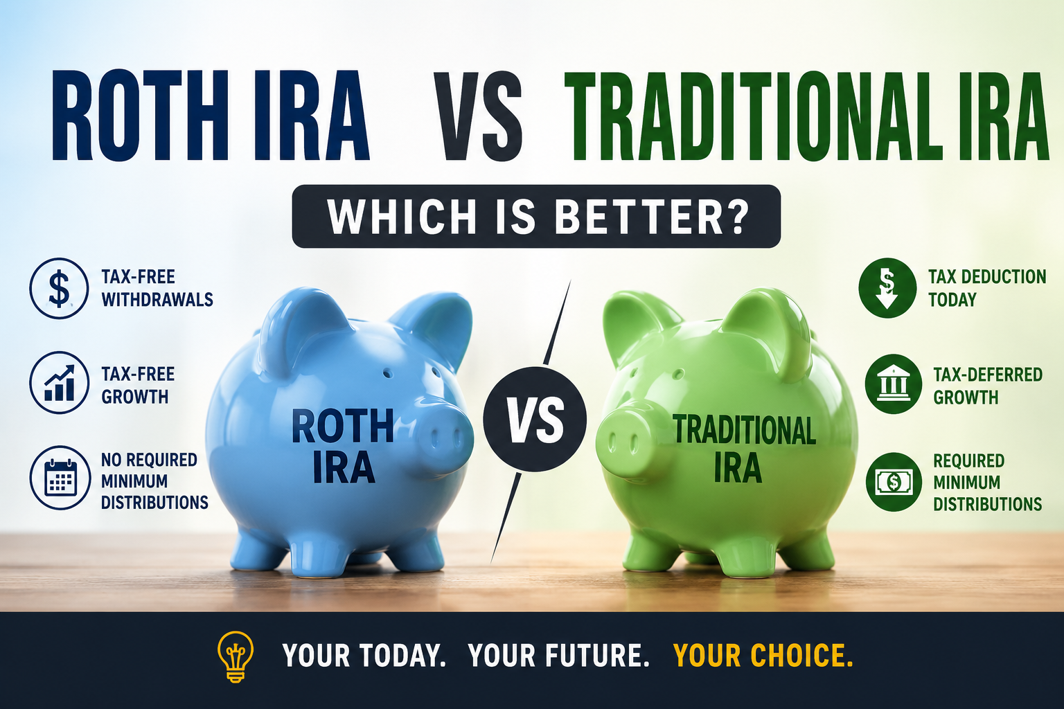 Roth vs. Traditional IRA: Which is Right for You?